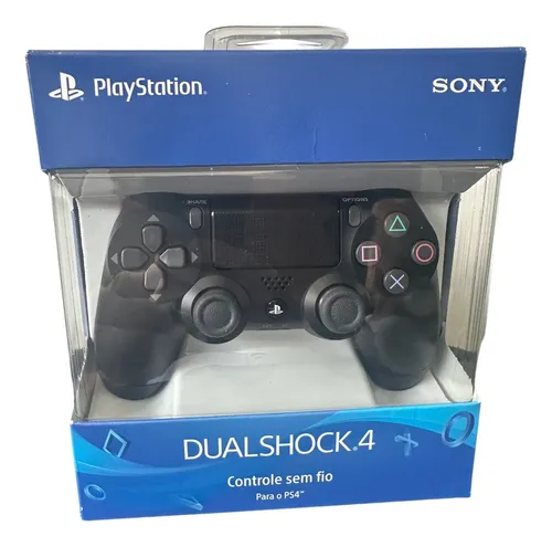 Controle Dual Shock 3 Preto PS3 - Preto - Sony