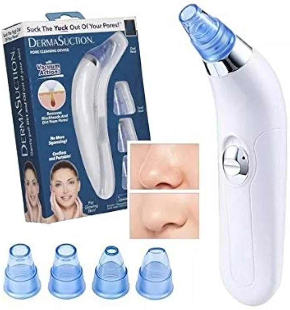 Aparelho Removedor Sucção Cravos Espinhas 4em1 Dermasuction